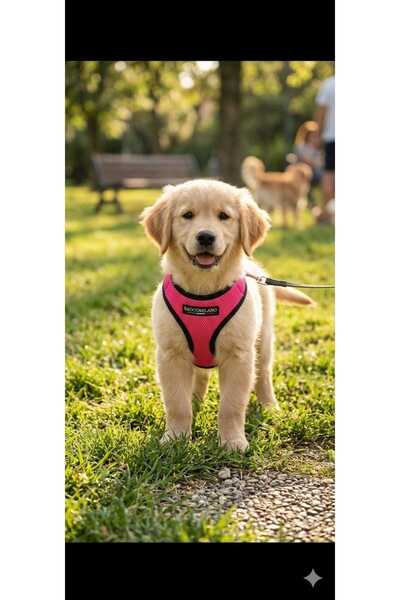PATİZİSHOP Comfortable Pet Chest Harness Size m