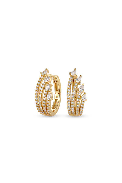 Charmist Steel Zircon Etoile Earrings