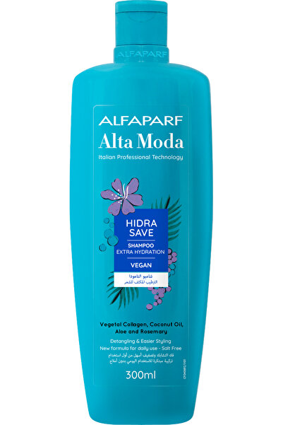 Alta Moda Hydra Safe Shampoo for moisturizing all hair types 300ml