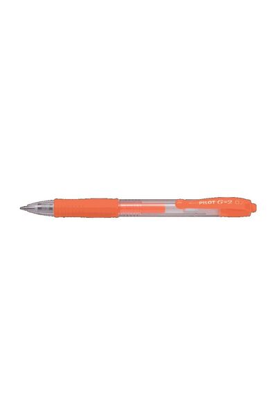 Pilot Στυλό G-2 0.7mm Νέον Πορτοκαλί (BL-G2-7NO)