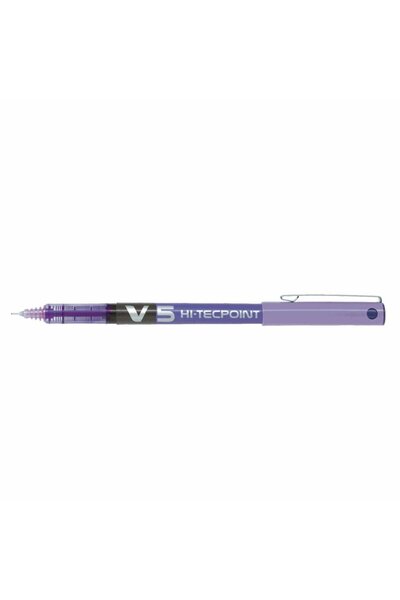 Pilot Στυλό Υγρής Μελάνης V5 Hi-Tecpoint 0.5mm Μωβ (BX-V5V)