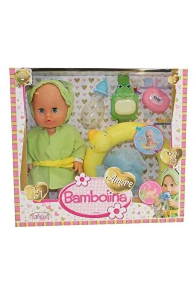 JUST TOYS Κούκλα Αμόρε Μπαμπολίνα Μπανιέρα με Αξεσουάρ 30 εκ. (BD1829)