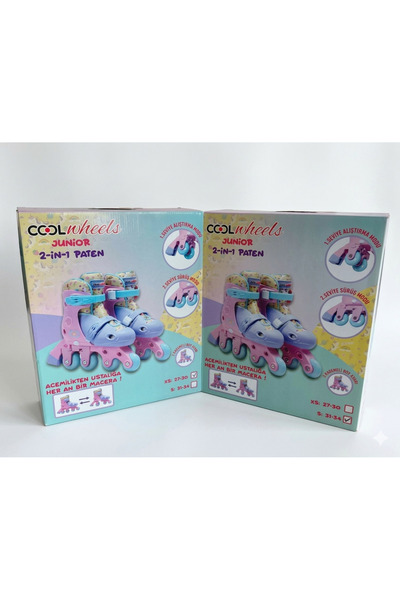 Cool Wheels paten JUNİOR PATEN PEMBE-MOR