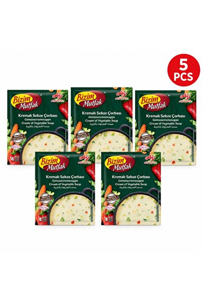Bizim Supa Crema de Legume Set 5 Buc 45 Gr