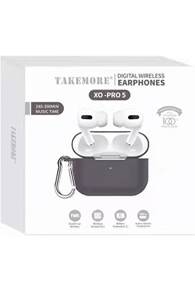 OEM Takemore XO-Pro 5 Ενδοωτικά Ακουστικά Bluetooth Handsfree με Θήκη Φόρτιση...