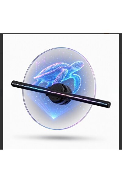 Led Ledrox Hologram Fan 42 Cm 3D Video