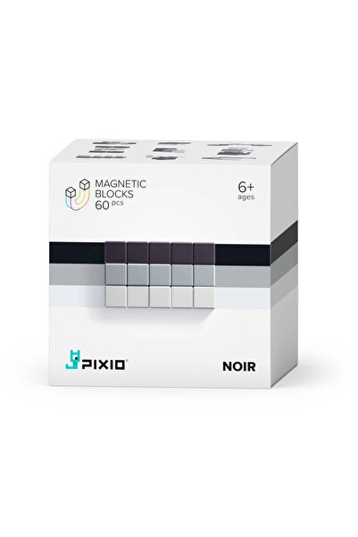PIXIO Blocuri de construcție negre |   Serie Abstractă