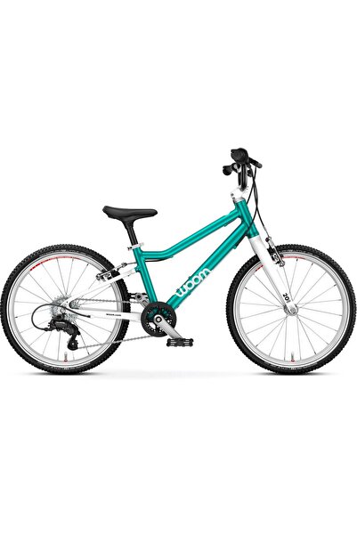 Woom Bicicletă pentru copii 4 Go cu roți metalice de 20 de inci, culoare petrol