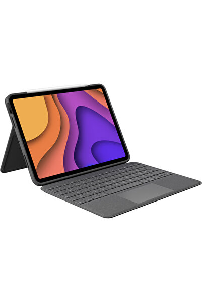 logitech Folio Touch για iPad Air (4ης γενιάς) - Γκρι Oxford - UK