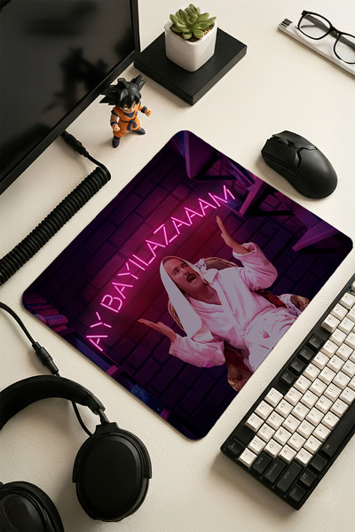 Charmbi Ay Bayılazaam 30X40 Mouse Pad Gaming Mousepad, Non-Slip Base Large Ga...