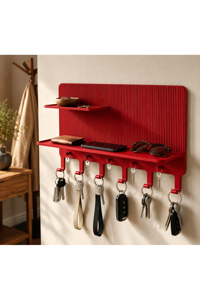 farist Modern Keychain Organizer Rack |   Wall Mounted Key Hanger |   Entranc...