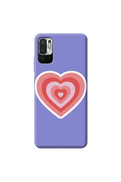 Other Xiaomi Redmi Note 10 Pro 5G My Heart Is Yours Purple Colored Silicone T...