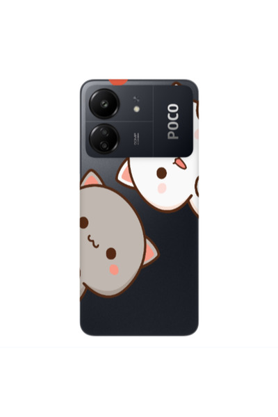 Other Xiaomi Poco C65 We are here Transparent Silicone TPU Θήκη