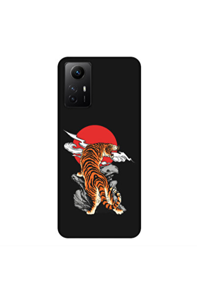 Other Xiaomi Redmi Note 12s Angry Gorilla Black Colored Silicone TPU Θήκη