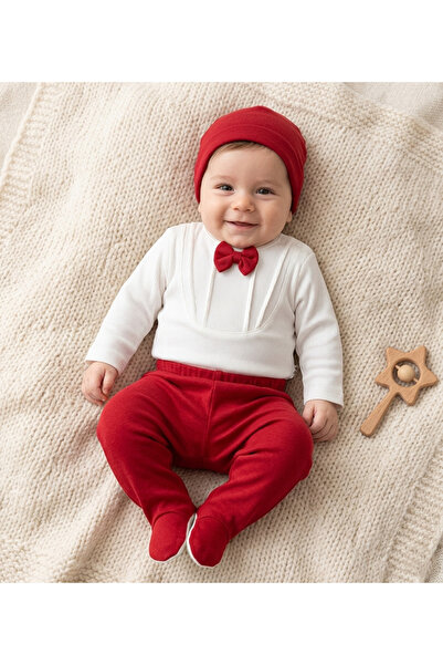 Mini Ropa طقم رضيع مخطط مع ربطة عنق