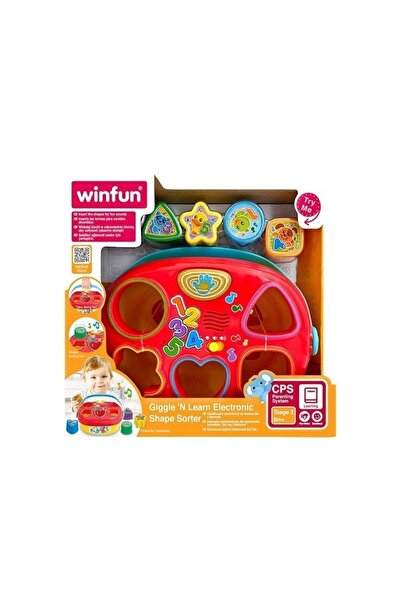 WINFUN Giggle 'N Learn Electronic Shape Sorter