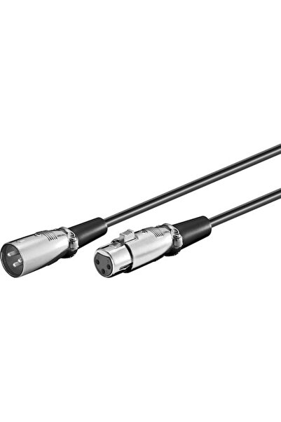 goobay Καλώδιο XLR αρσενικό σε XLR θηλυκό 2μ (50705)