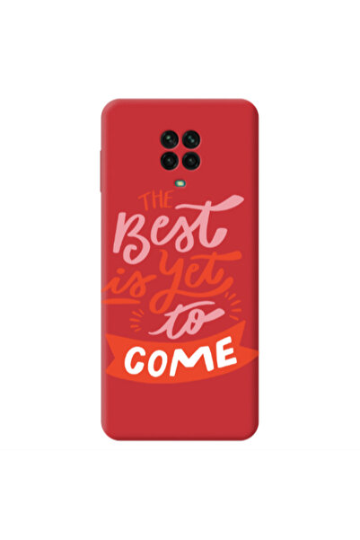 Other Xiaomi Redmi Note 9 Pro The Best Red Colored Silicone TPU Θήκη