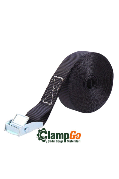 ClampGo Çadır Gergi Sistemleri 3 Metre Mini Mandallı Gerdirme Halatı Bağlama ...
