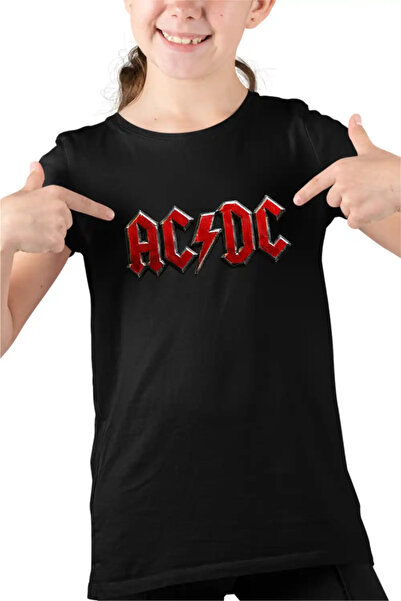 OEM ACDC Rock Party AC DC Merch Kids Girls T-Shirt