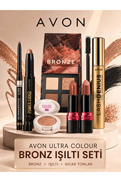 AVON Ultra Colour Bronz Işıltı Seti