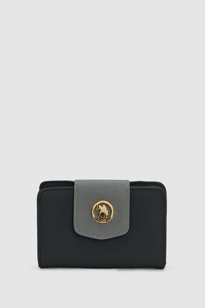 U.S. Polo Assn. محفظة نسائية سوداء 50323280-VR046