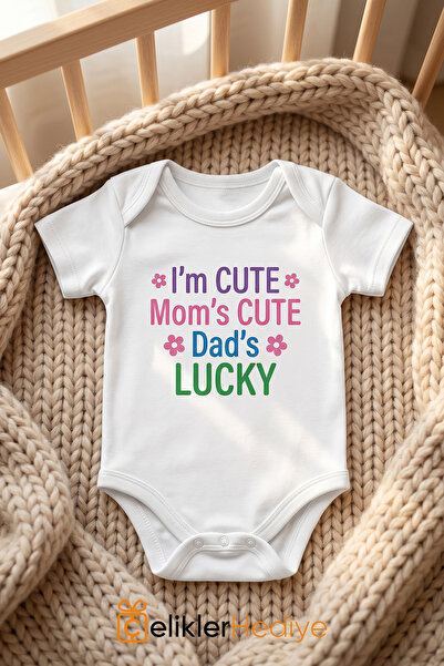 ÇELİKLER HEDİYE ملابس داخلية للأطفال من I'm Cute Mom's Cute Dad's Lucky Anne ...