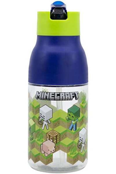 Stor Παιδικό Παγούρι Minecraft Πλαστικό με Καλαμάκι 420ml (Διάφορα Σχέδια/Χρώ...