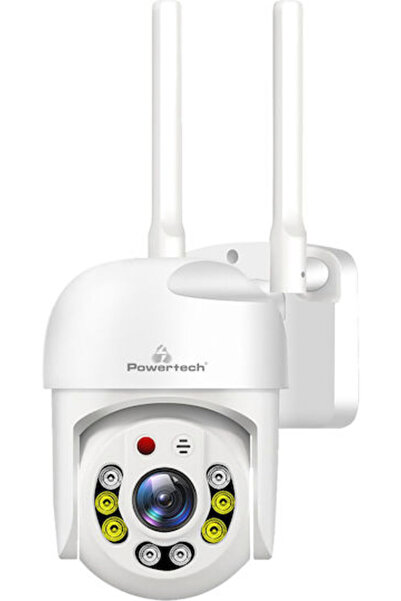 POWERTECH PT-1144 Κάμερα Παρακολούθησης IP Wi-Fi Full HD 1080p Αδιάβροχη με Α...