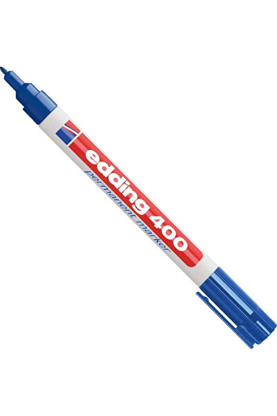 Edding 400 Μόνιμος Μαρκαδόρος 1mm Μπλε