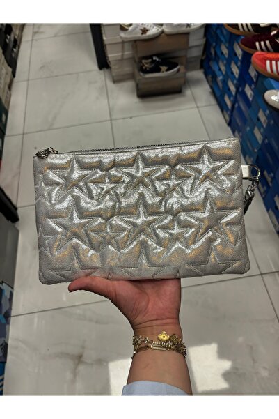 Yıldızlı clutch çanta