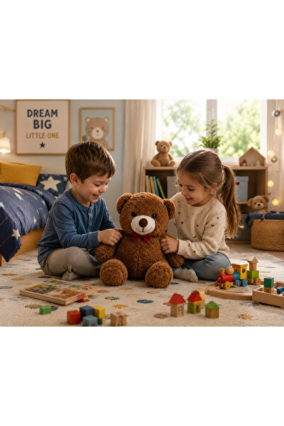 Fixelora Mini Bear Plush Toy 4 Colors and Models with Accessories