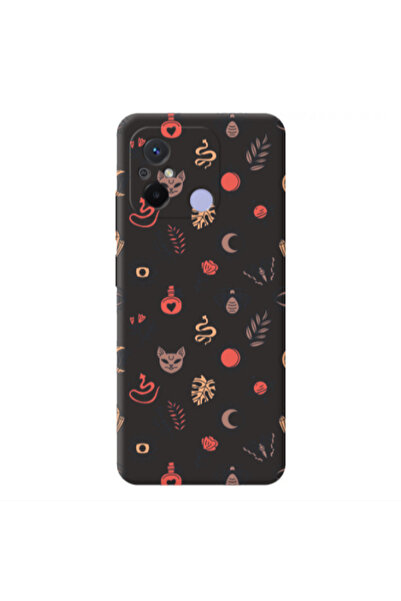 Other Xiaomi Redmi 12C Magic potion Black Colored Silicone TPU Θήκη