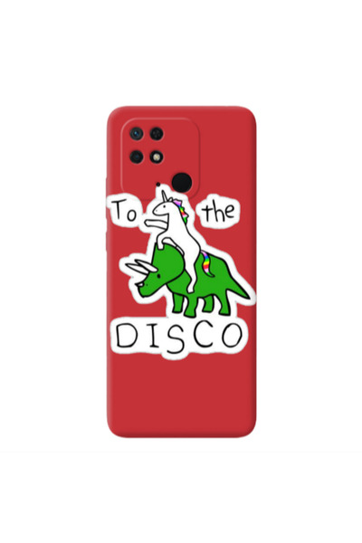 Other Xiaomi Redmi 10C To the disco Red Colored Silicone TPU Θήκη