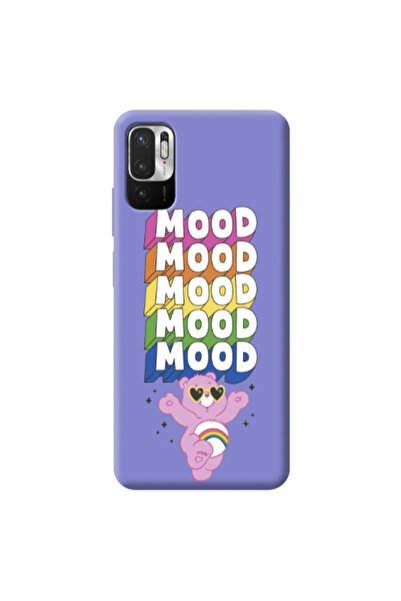 Other Xiaomi Redmi Note 10 Pro 5G Mood Purple Colored Silicone TPU Θήκη