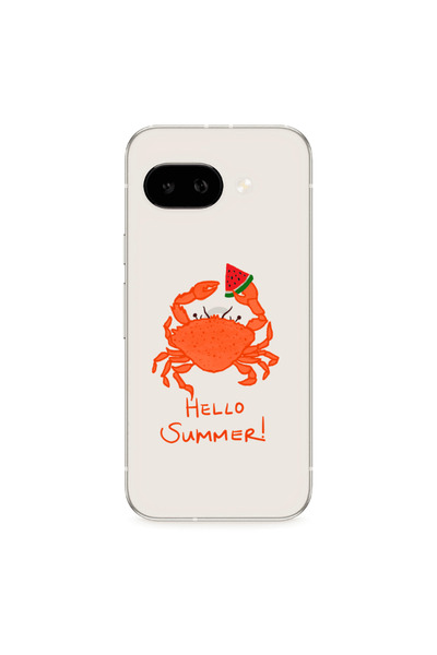 Other Google PIXEL 9A Hello Summer! Transparent Silicone TPU Θήκη