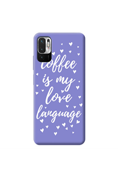 Other Xiaomi Redmi Note 10 Pro 5G Coffe is my love language Purple Colored Si...