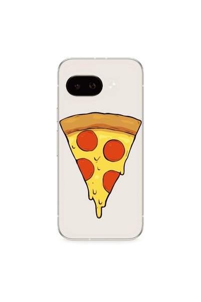 Other Google PIXEL 9A Pizza Slice Transparent Silicone TPU Θήκη