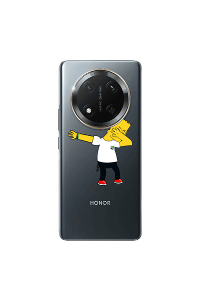 Other Honor Magic 7 Lite Simpsons2 Transparent Silicone TPU Θήκη