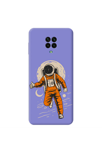Other Xiaomi Redmi Note 9 Pro Hitchhike Purple Colored Silicone TPU Θήκη