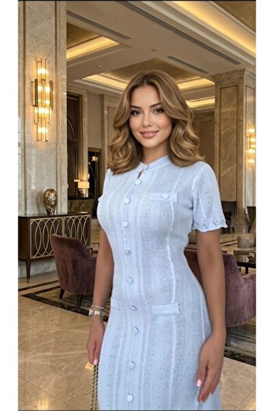 Abalı Yeni sezon Kadın Elbise jar Almajbour Nevin mode👑👑l