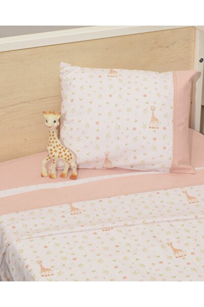 Sophie La Girafe Σεντόνια κούνιας 3 τεμάχια 110x170 100% βαμβάκι με λάστιχο Σ...