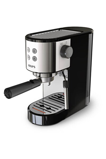 Krups Espressor Manual Virtuoso Essential XP4418, 1100W, 15 Bar, 1.5L, Duza A...