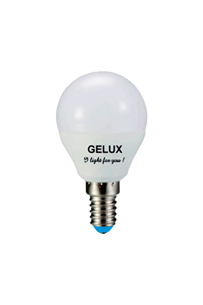 OEM Bec LED Gelux E14 8W 806 lumeni, glob mat B35, lumină caldă