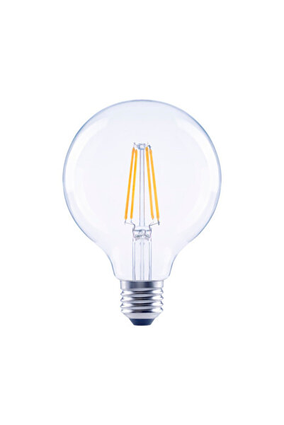 OEM Bec LED variabil Flair E27 7W 806 lumeni, glob clar G95, lumină caldă