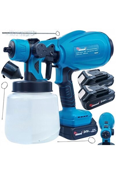 Ondragon Pistol electric HVLP pentru vopsit, cu acumulator, 24 V, OD2207