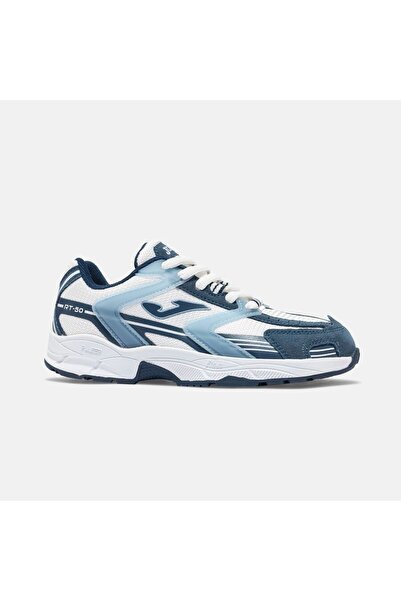 Joma JRT50S2603 RT-50 Jr حذاء رياضي يومي للأطفال - أبيض/أزرق داكن
