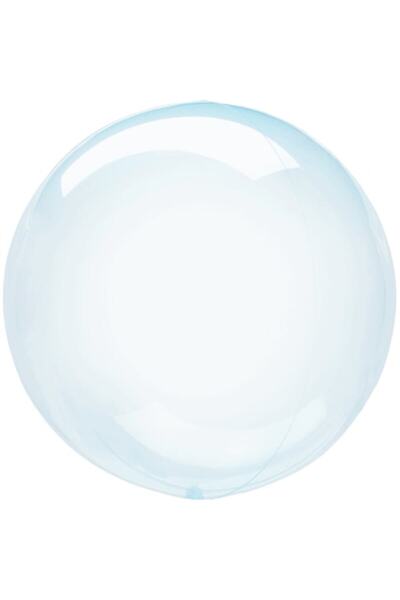 OEM Balon PVC cu bule, albastru, 91cm