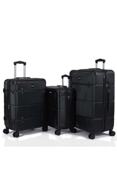 Generic Classic Fashion Hardshell Luggage 3-Piece Set 20/24/28 Inch Strong Ab...
