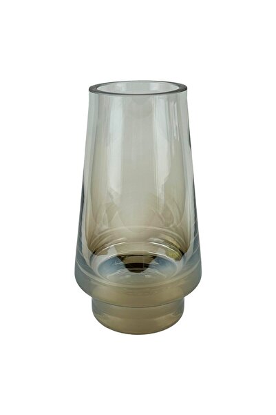 OEM Gray Glass Vase 21 cm